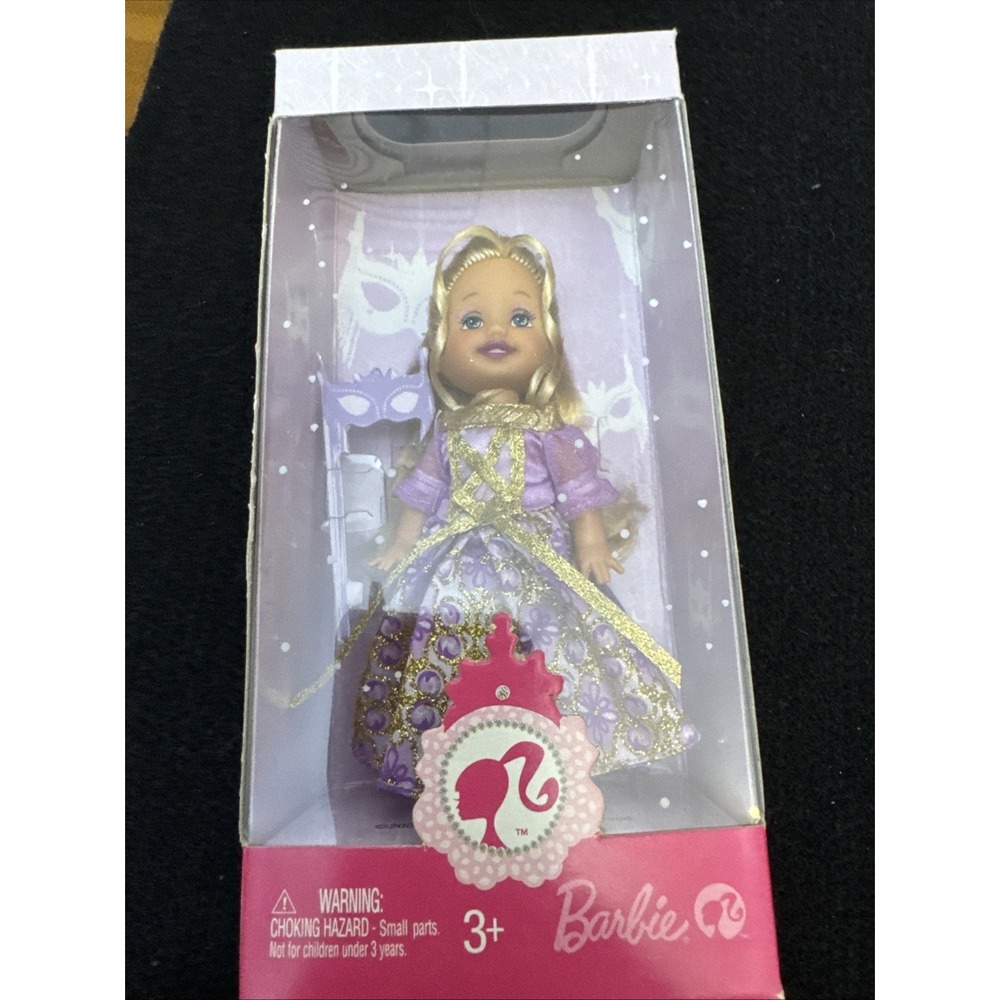 Kelly Doll Masquerade Ball Princess Collection Purple & Gold Gown 2007 Rapunzel